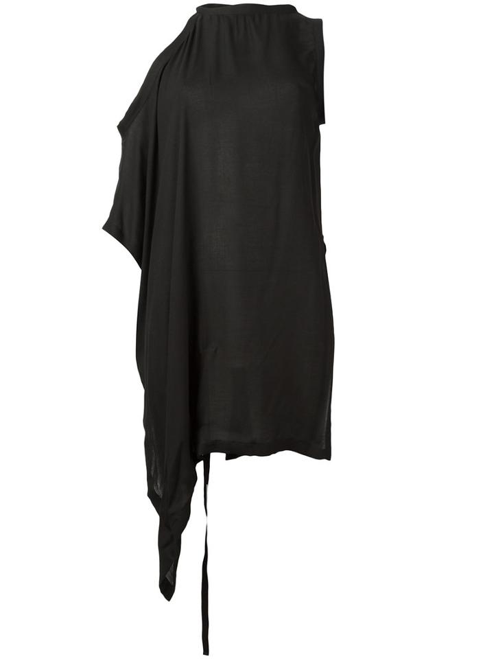 Ann Demeulemeester Thelma Tunic, Women's, Size: 34, Black, Viscose
