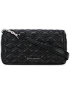 Marc Jacobs 'matelasse' Wallet Crossbody Bag, Women's, Black
