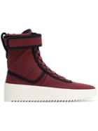 Fear Of God Lace-up Hi-top Sneakers - Red