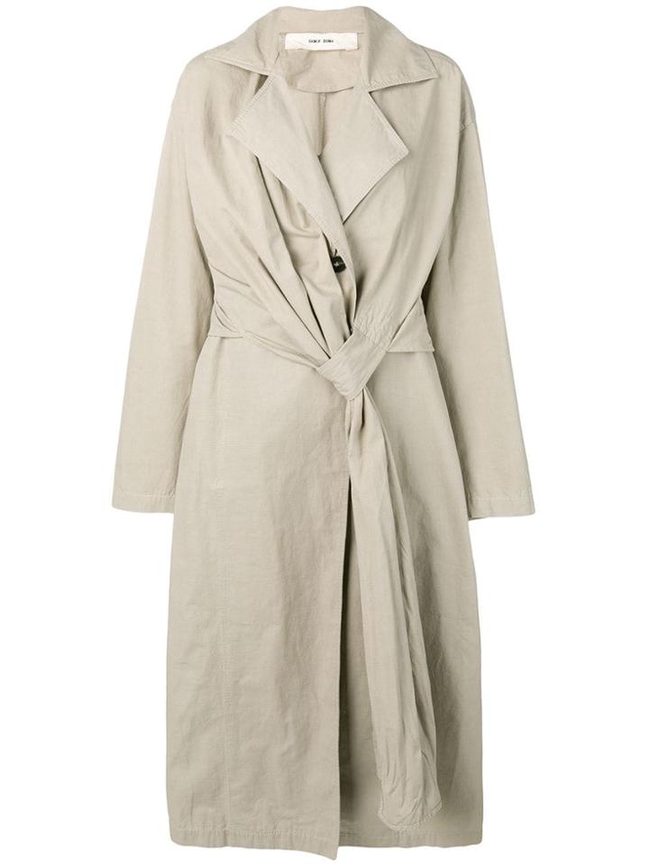 Damir Doma Ceeva Trench Coat - Brown