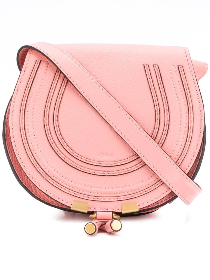 Chloé Marcie Mini Bag - Pink & Purple