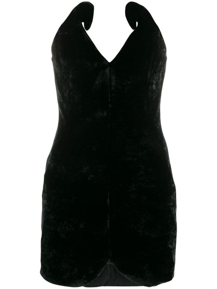Attico Strapless Fitted Dress - Black