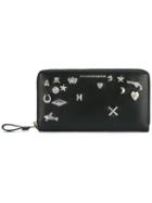 Alexander Mcqueen 'obsession' Charms Wallet