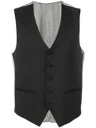 Paoloni Classic Waistcoat - Black