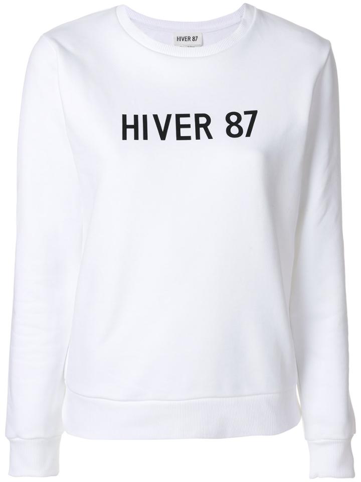 A.p.c. Printed Crew Neck Pullover - White