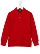 Ralph Lauren Kids Long Sleeve Polo Shirt, Boy's, Size: 10 Yrs, Red