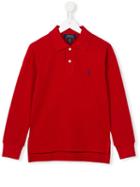 Ralph Lauren Kids Long Sleeve Polo Shirt, Boy's, Size: 10 Yrs, Red
