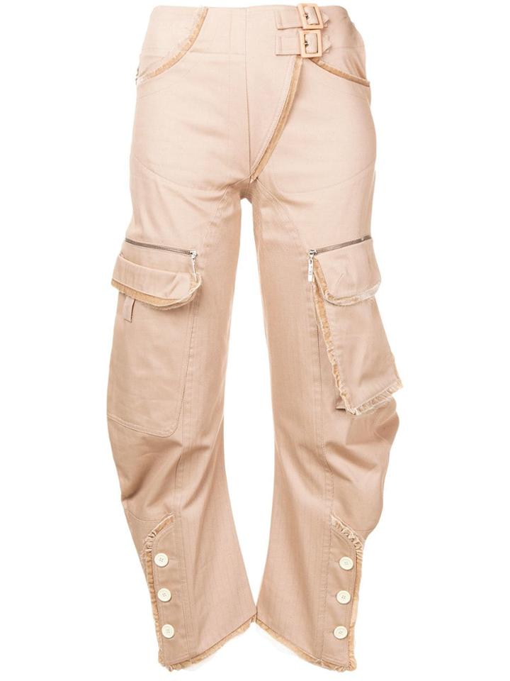 Christian Dior Vintage Multi-pocket Trousers - Neutrals