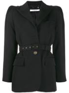 Givenchy Belted Single-breasted Blazer - Black
