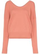 See By Chloé Slouchy Knitted Jumper - Pink