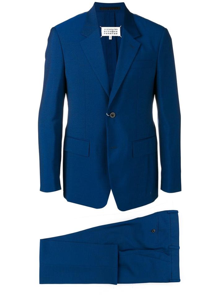 Maison Margiela Two Piece Slim-fit Suit - Blue