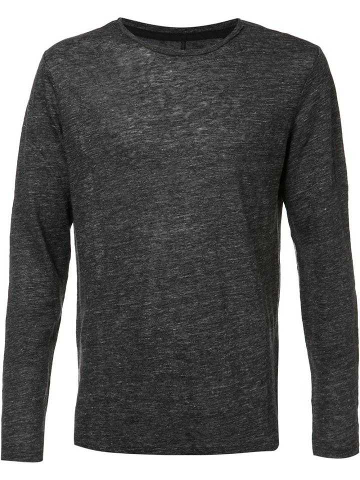 Rag & Bone 'owen' Jumper, Men's, Size: Xl, Grey, Linen/flax
