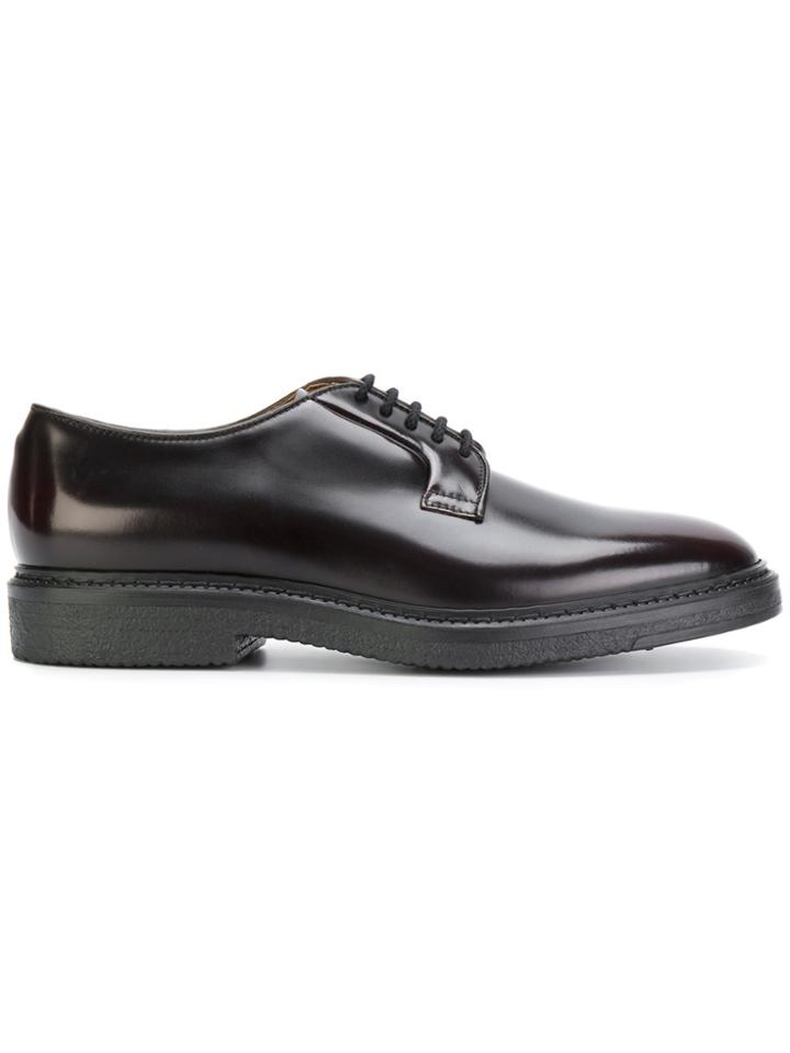 Doucal's Classic Derby Shoes - Brown