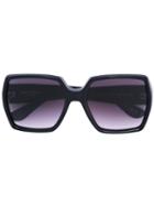 Saint Laurent - Classic Oversized Sunglasses - Women - Acetate - One Size, Black, Acetate