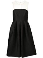 P.a.r.o.s.h. Floral Jacquard Dress - Black