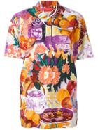 Kenzo Vintage Flower Printed Shirt, Women's, Size: Medium