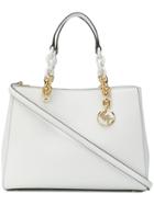 Michael Michael Kors Cynthia Satchel - White