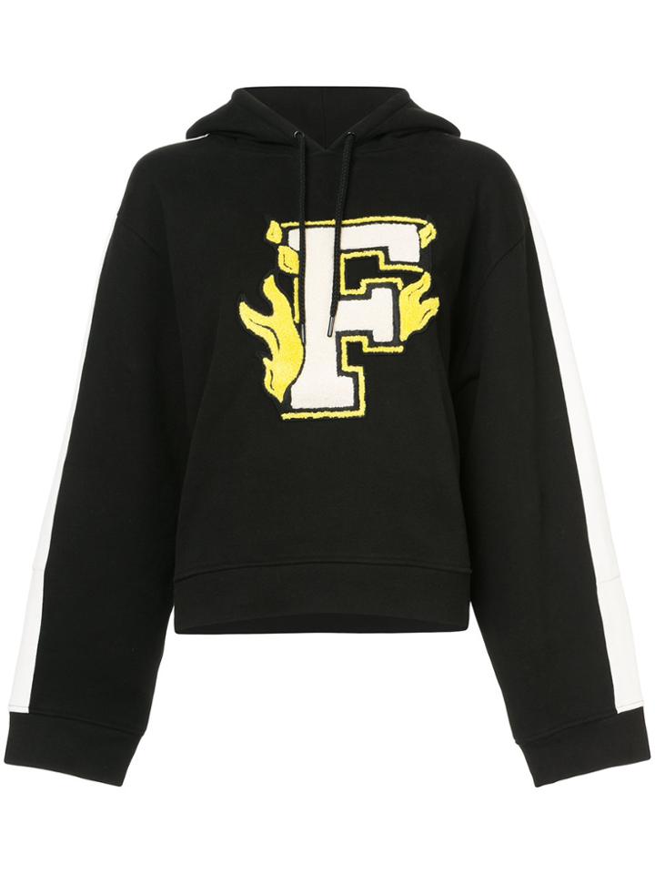 Fenty X Puma Panelled Sleeve Hoodie - Black