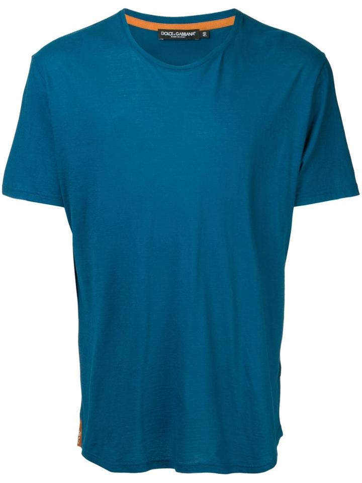 Dolce & Gabbana Classic Short-sleeve T-shirt - Blue