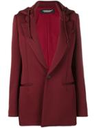 Undercover Hooded Blazer - Red