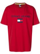 Tommy Jeans Logo T-shirt - Red