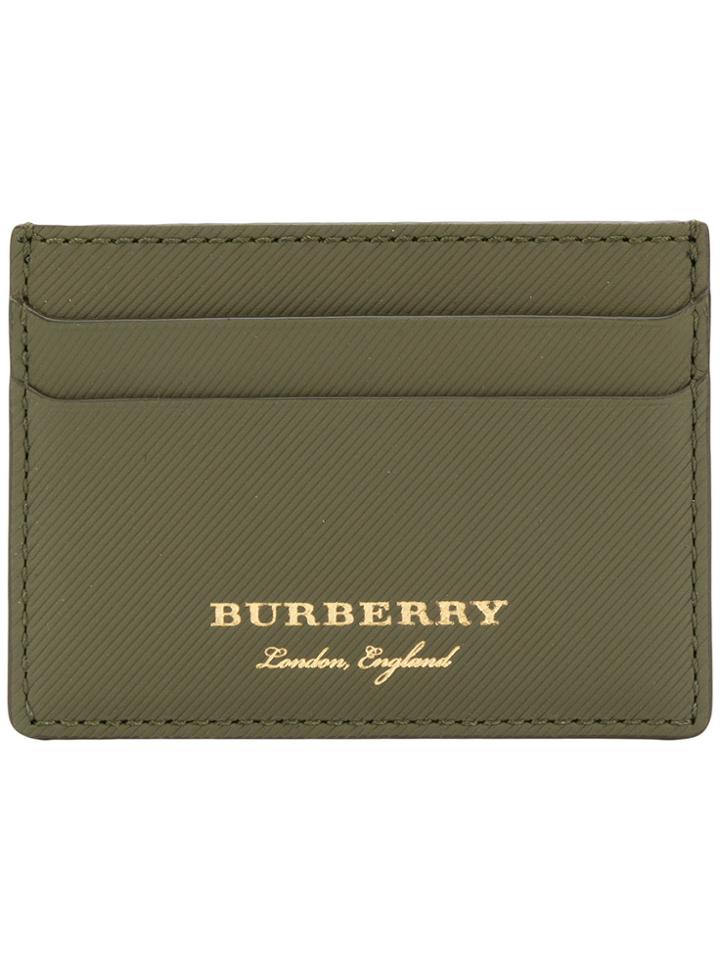 Burberry Sandon Card Holder - Green