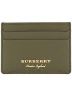 Burberry Sandon Card Holder - Green
