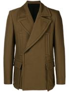 Ann Demeulemeester Military Jacket - Brown
