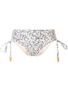 Peony Ruched Pant - White