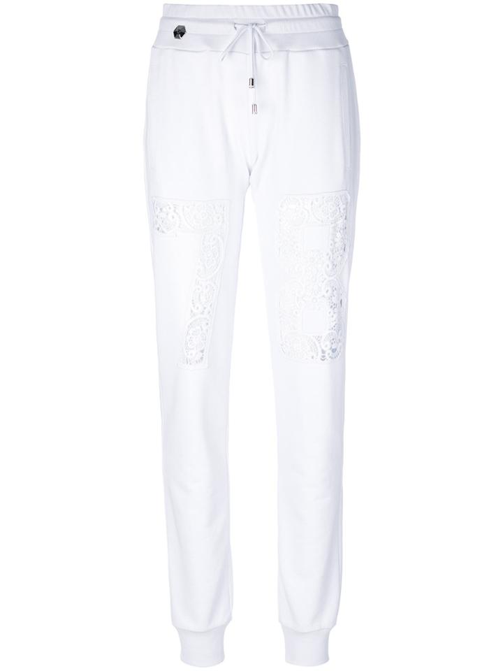 Philipp Plein Skull Embroidered Suit - White