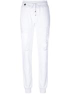 Philipp Plein Skull Embroidered Suit - White