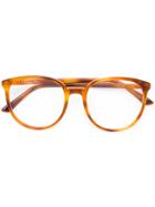 Dior Eyewear Tortoiseshell Frame Glasses - Brown