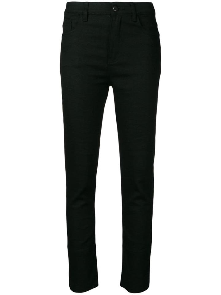 Jovonna Mid Rise Skinny Jeans - Black