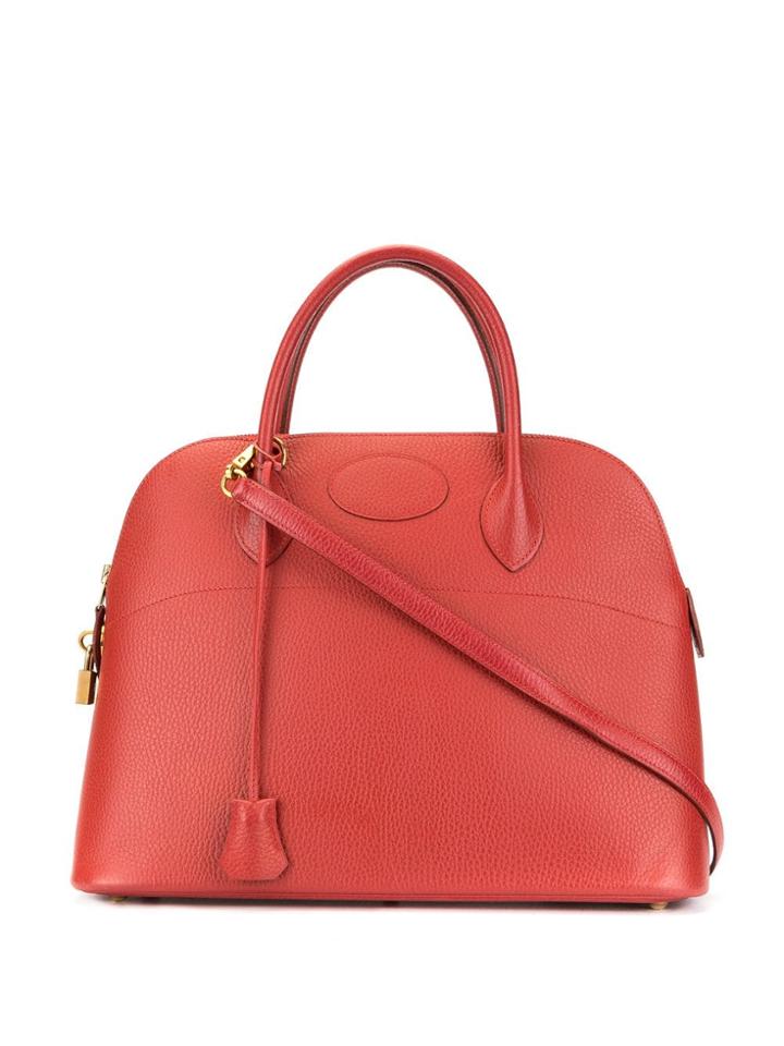 Hermès Pre-owned 1996 Bolide 35 2way Bag - Red