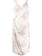 Vivienne Westwood Pre-owned Printed Midi Dress - Neutrals