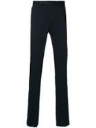 Oscar De La Renta Satin Waistband Skinny Trousers - Black
