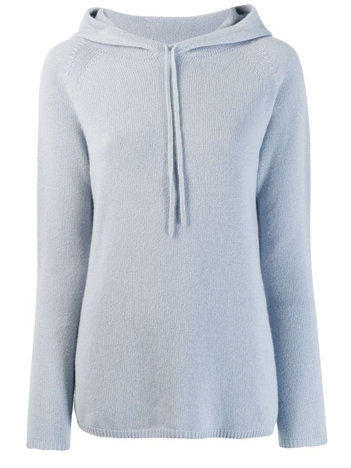 's Max Mara Meris Cashmere Hoodie - Blue