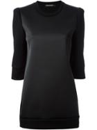 Neil Barrett Boxy Long Line Sweatshirt