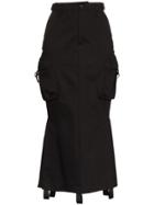 Hyein Seo Hyeinseo Cargo Skirt Skt Hw Pncl W Sd Pk - Black