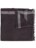 Faliero Sarti 'platinette' Scarf, Women's, Grey, Virgin Wool