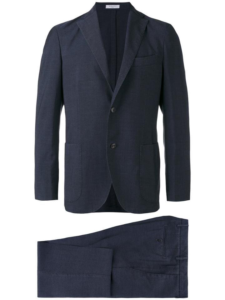 Boglioli Single Breasted Suit - Blue