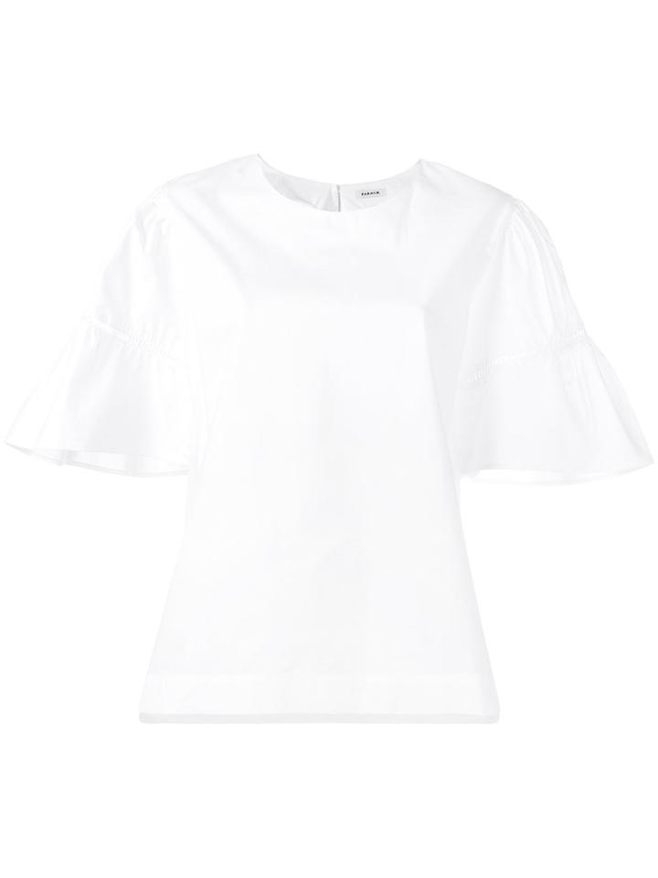 P.a.r.o.s.h. - Plain T-shirt - Women - Cotton - Xs, Women's, White, Cotton