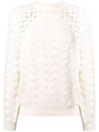 See By Chloé Loose Knit Jumper - White