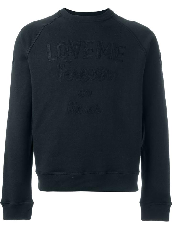 Andrea Pompilio Embroidered Detail Sweatshirt