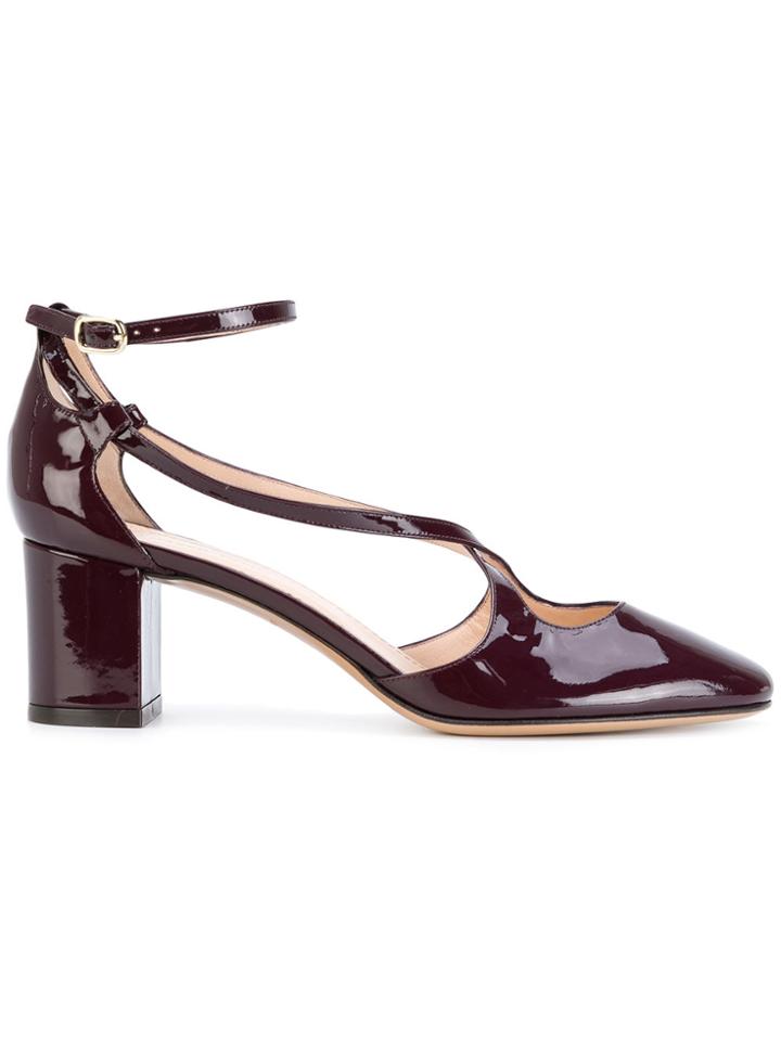 Tila March Mid-heel Babies Arsine - Red