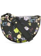 See By Chloé Floral-print Shoulder Bag - Black