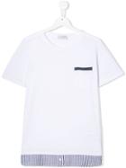 Paolo Pecora Kids Casual T-shirt - White