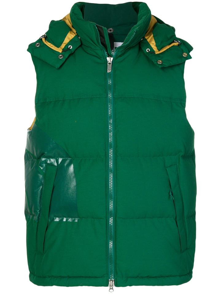 Junya Watanabe Comme Des Garçons Man Padded Gilet - Green