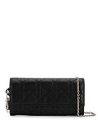 Christian Dior Pre-owned Quilted Wallet Clutch - Black