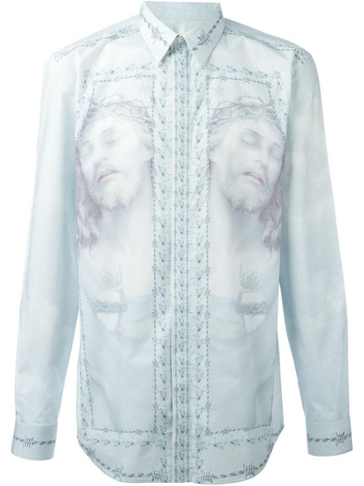 Givenchy Christ Print Shirt